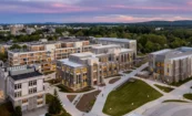 Hitt Hall at Virginia Tech, Exterior Bird's Eye View