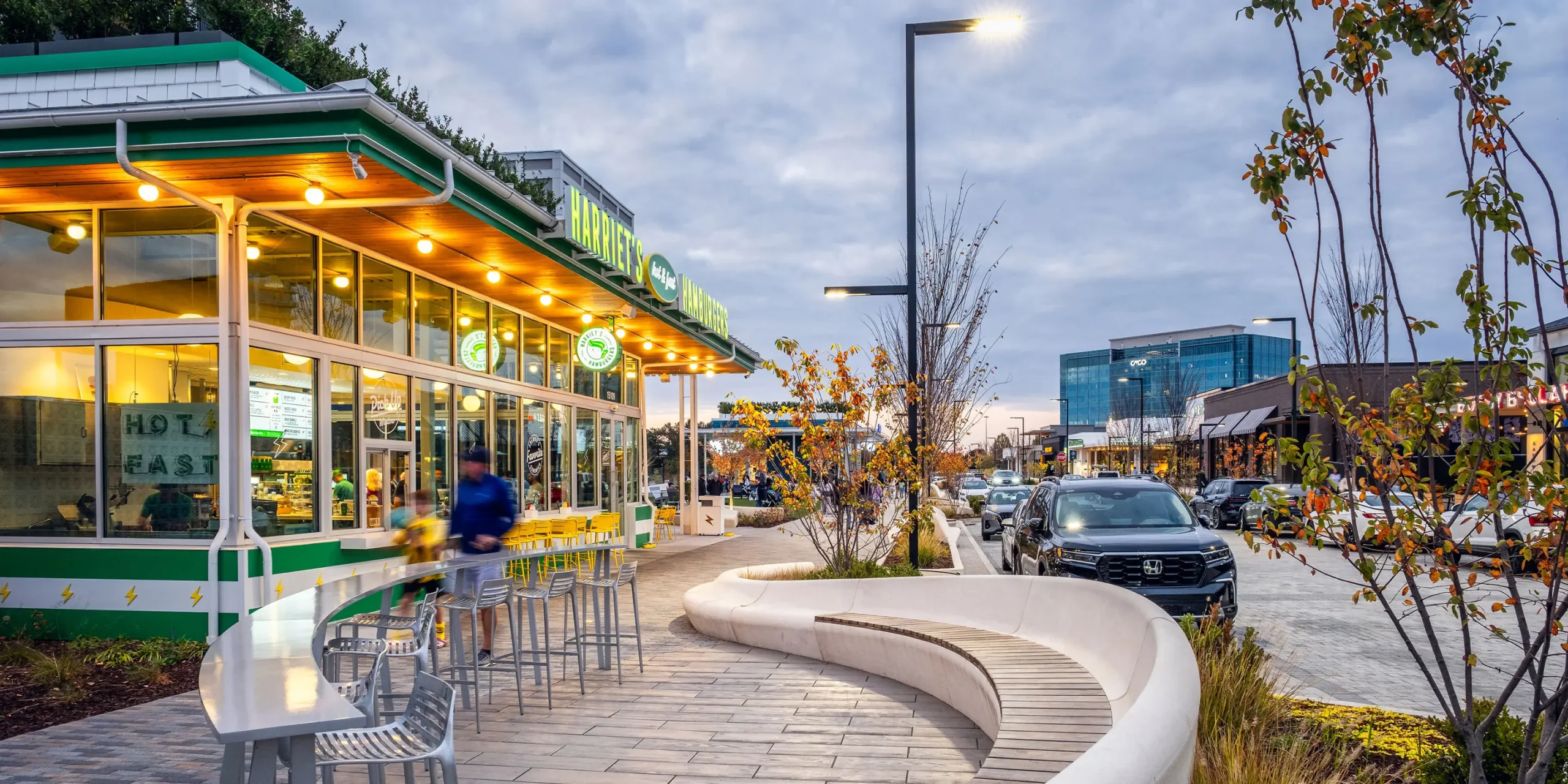 The Bowl at Ballantyne, Mixed-Use Development, View of Retail