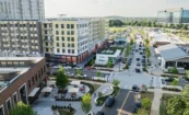 The Bowl at Ballantyne, Mixed-Use Development, Aerial View