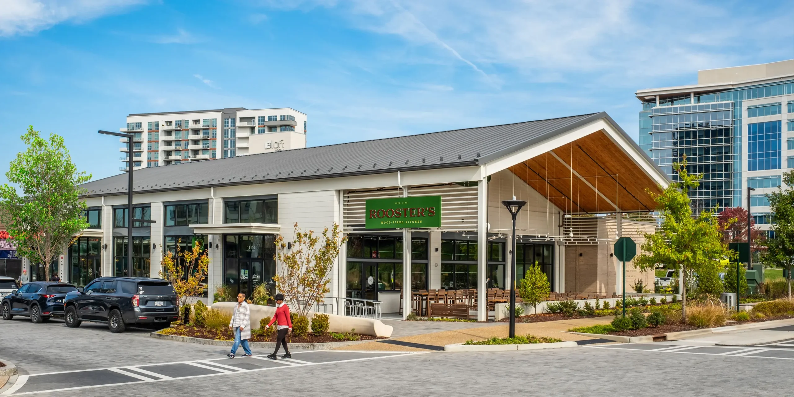 The Bowl at Ballantyne, Mixed-Use Development, Storefronts