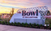 The Bowl at Ballantyne, Mixed-Use Development, Monument Sign