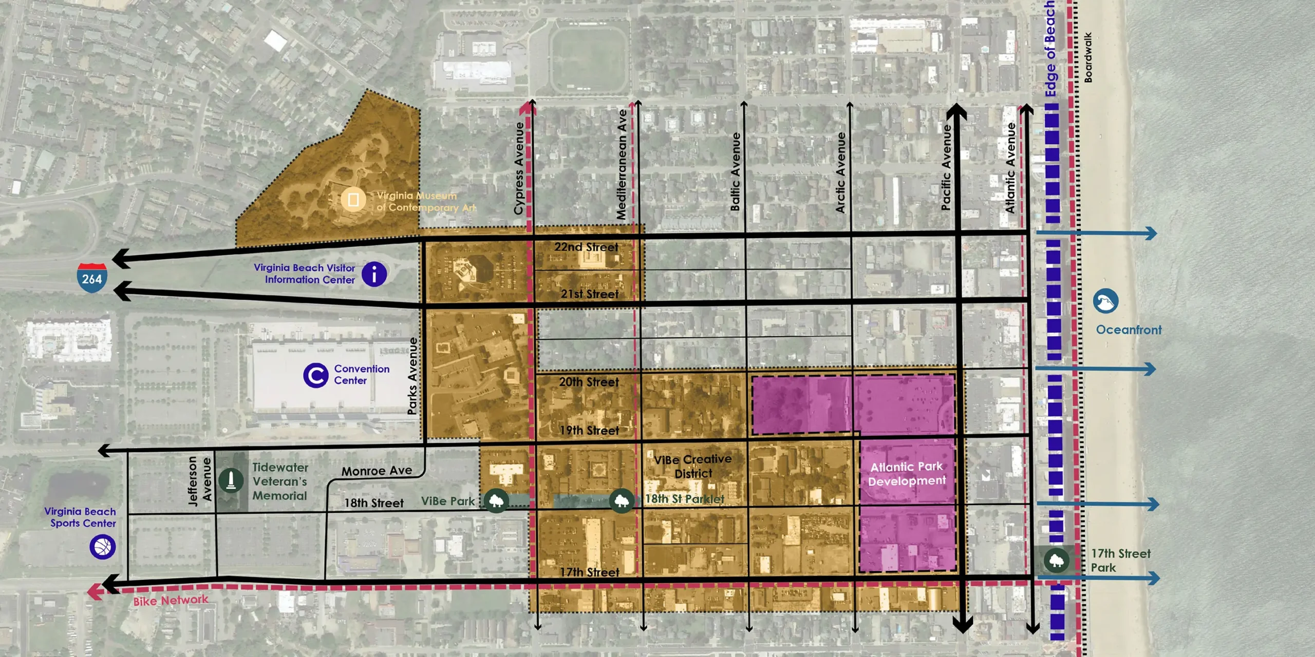 Atlantic Park, Site Plan