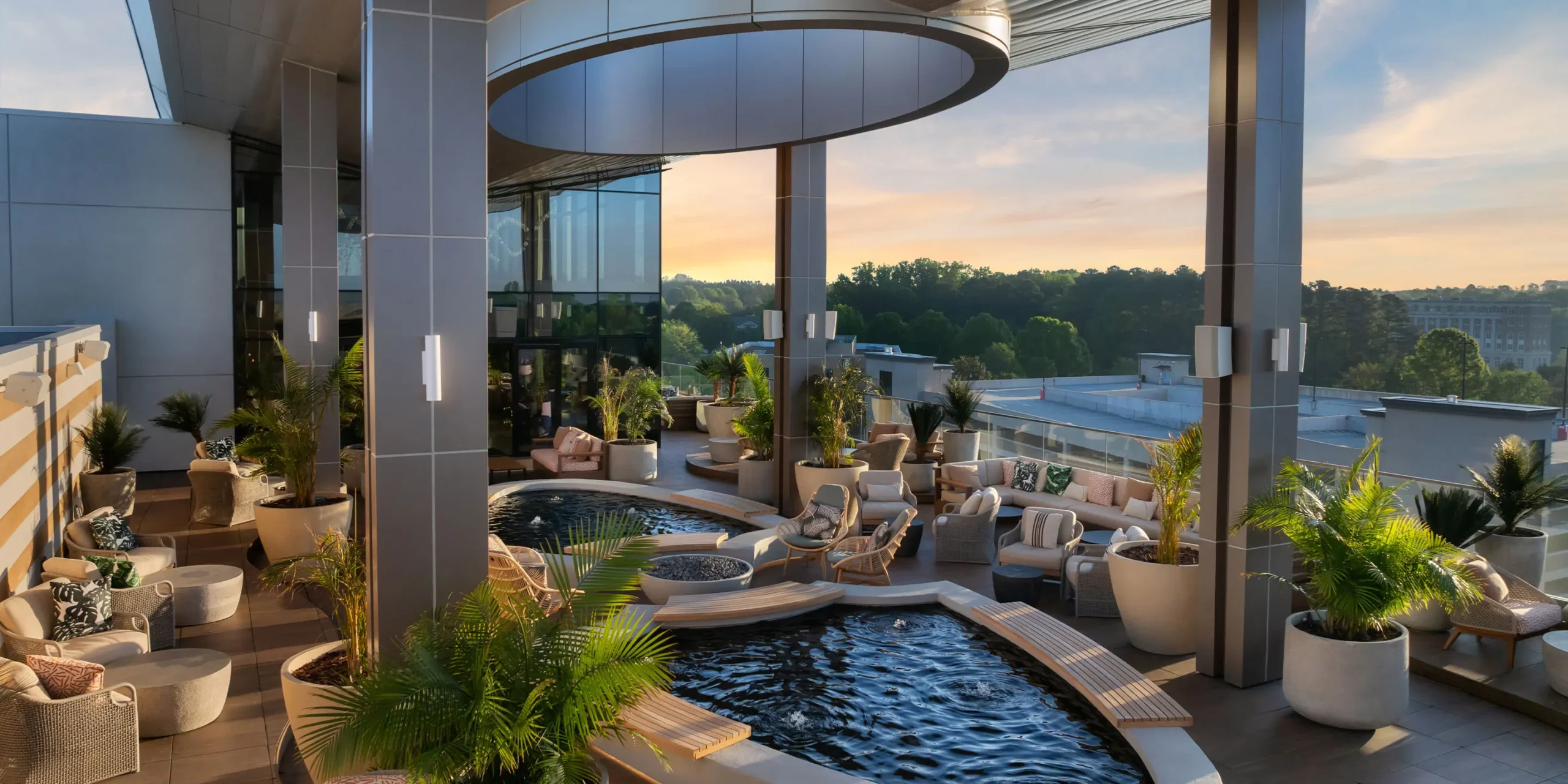 The Westin Atlanta Gwinnett, Rooftop Amenity