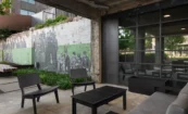 Werthan Mill Warehouse Interior Fit-Out, Exterior Lounge