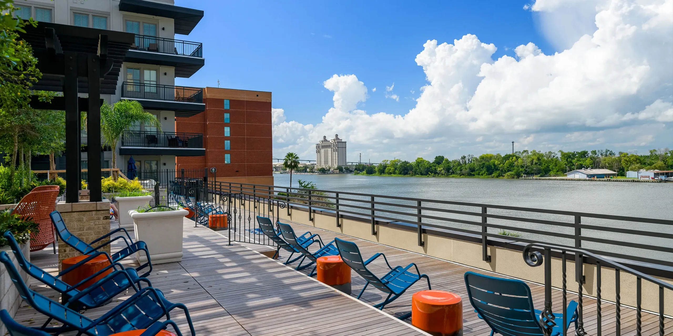 Eastern Wharf Multifamily, View of River